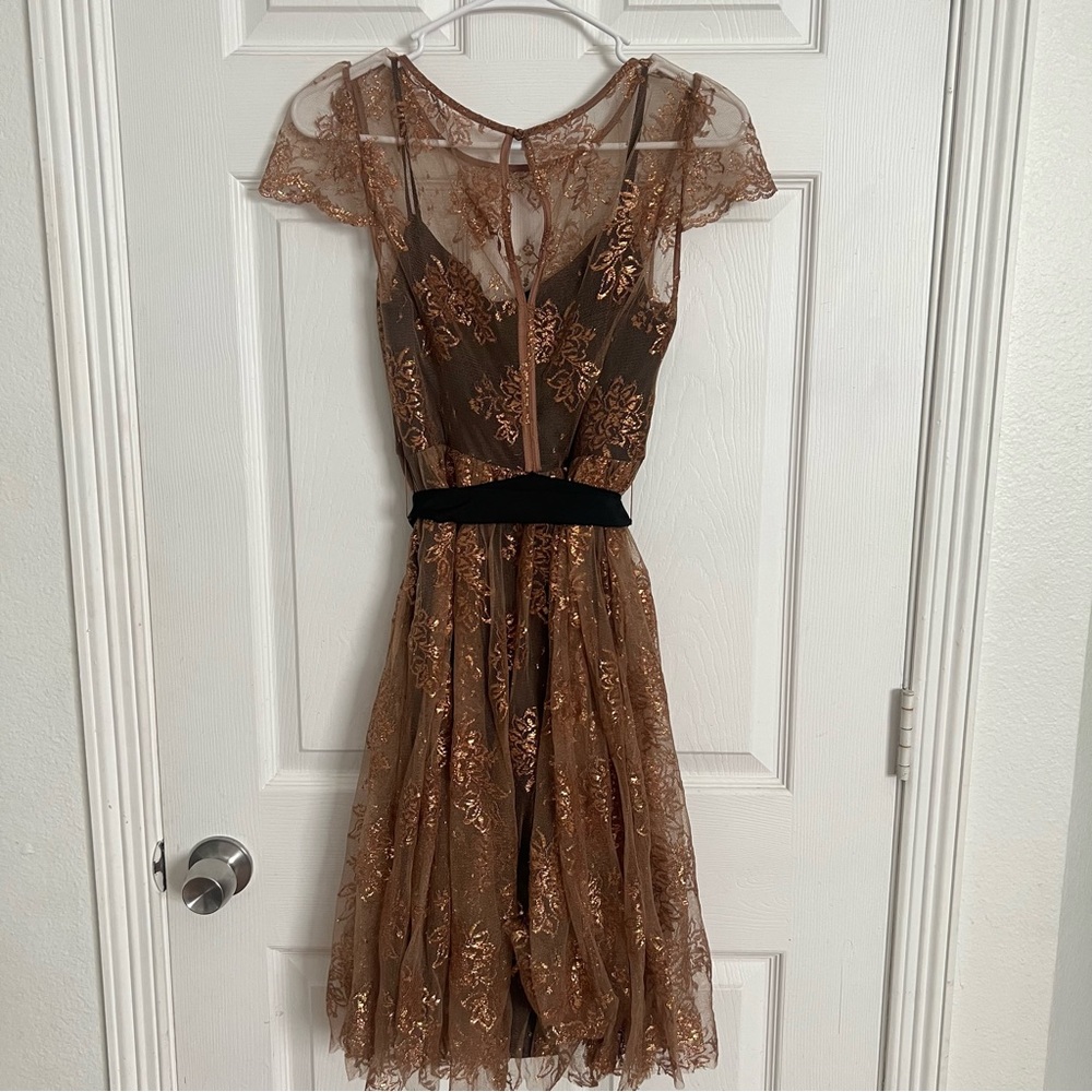 Anthropologie | Moulinette Soeurs Honeyed Lace Dress - Picture 6 of 12